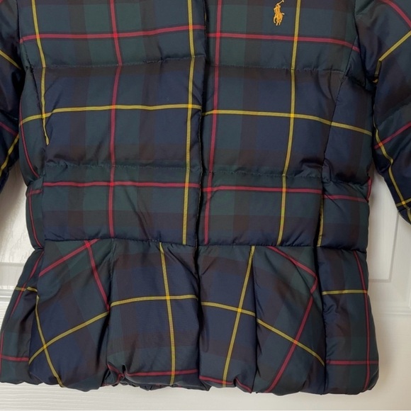 Polo by Ralph Lauren Blue and Yellow Puffer Jacket - Picture 7 of 16